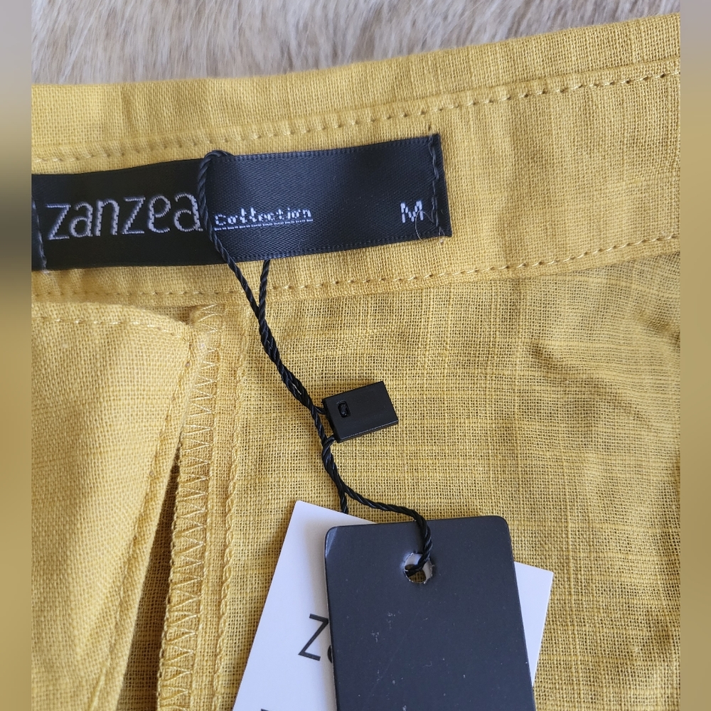 Zanzea 3/4 Sleeve Midi Shirt Dress NWT size M - Picture 7 of 8